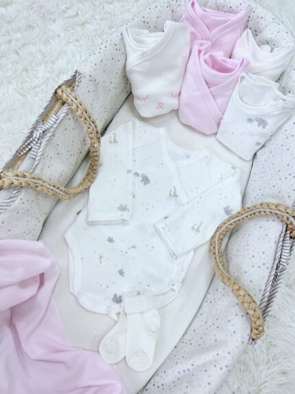 "Pink elephants" 30 items set