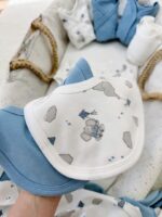 First Baby Wardrobe 30-in-1 «Blue Elephants» - Image 3