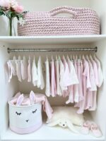 First Baby Wardrobe 30-in-1 «Pink Elephants» - Image 3