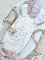 First Baby Wardrobe 30-in-1 «Deer and flowers»