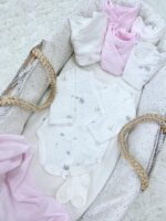 First Baby Wardrobe 30-in-1 «Pink Elephants»