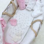 First Baby Wardrobe 30-in-1 «Pink bunnies»