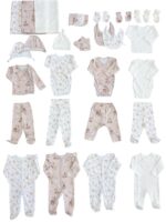 First Baby Wardrobe 30-in-1 «Deer and flowers» - Image 2
