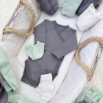 First Baby Wardrobe 30-in-1 «Mint»