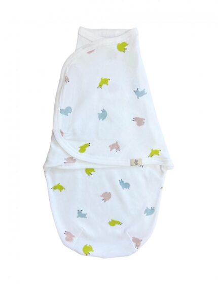 Cocoon swaddle with Velcro Llamas