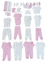 First Baby Wardrobe 30-in-1 «Bunnies and hearts» - Image 2