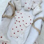 First Baby Wardrobe 30-in-1 «Cream hearts»
