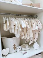 First Baby Wardrobe 30-in-1 «Cream hearts» - Image 12
