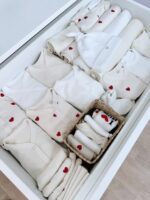 First Baby Wardrobe 30-in-1 «Cream hearts» - Image 4