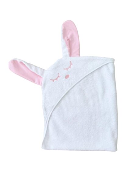Towel white bunny