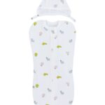 Cocoon swaddle with zipper