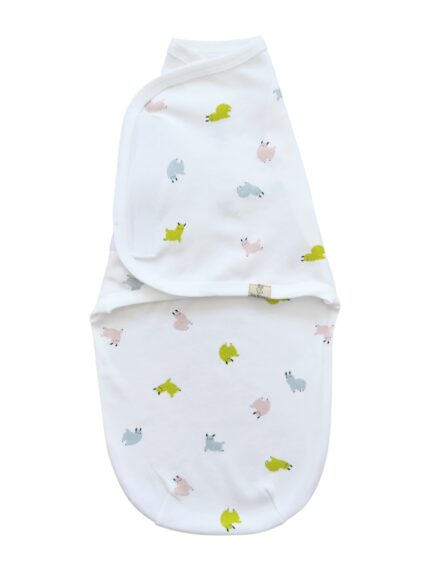 Cocoon swaddle with velcro