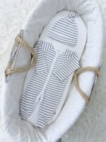 First Baby Wardrobe 30-in-1 «Lambs and stripes» - Image 13