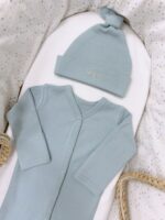 First Baby Wardrobe 30-in-1 «Turquoise dinosaurs» - Image 14