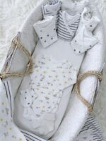First Baby Wardrobe 30-in-1 «Lambs and stripes»