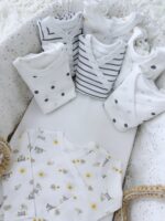 First Baby Wardrobe 30-in-1 «Lambs and stripes» - Image 16