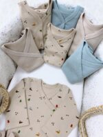 First Baby Wardrobe 30-in-1 «Turquoise dinosaurs» - Image 16
