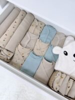 First Baby Wardrobe 30-in-1 «Turquoise dinosaurs» - Image 4