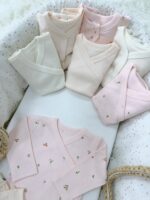 First Baby Wardrobe 30-in-1 «Pink flowers» - Image 19