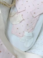 First Baby Wardrobe 30-in-1 «Pink flowers» - Image 20