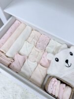 First Baby Wardrobe 30-in-1 «Pink flowers» - Image 8