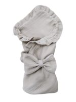 Muslin blanket with bow - Image 4