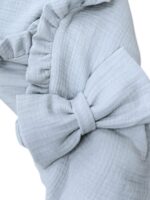 Muslin blanket with bow - Image 3