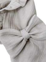 Muslin blanket with bow - Image 3