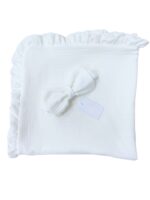 Muslin blanket with bow - Image 3