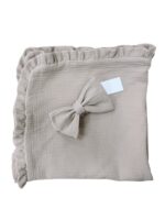Muslin blanket with bow - Image 2