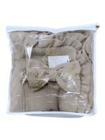 Muslin blanket with bow - Image 5