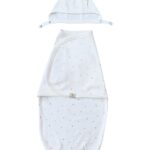 Cocoon swaddle with velcro