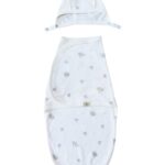 Cocoon swaddle with velcro