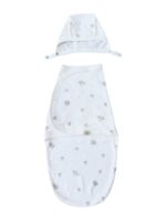 Cocoon swaddle with velcro