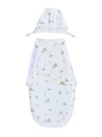 Cocoon swaddle with velcro