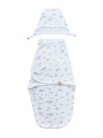 Cocoon swaddle with velcro