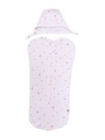 Cocoon swaddle with zipper