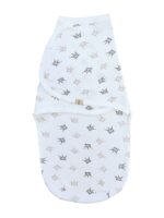 Cocoon swaddle with velcro