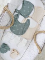 First Baby Wardrobe 30-in-1 «Green flowers» - Image 16