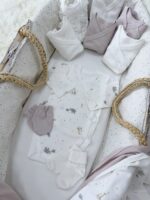 First Baby Wardrobe 30-in-1 «Elephants and powdery»
