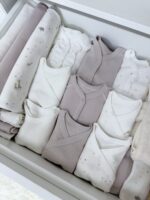 First Baby Wardrobe 30-in-1 «Elephants and powdery» - Image 20