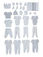 First Baby Wardrobe 30-in-1 «Lambs and stripes» - Image 2