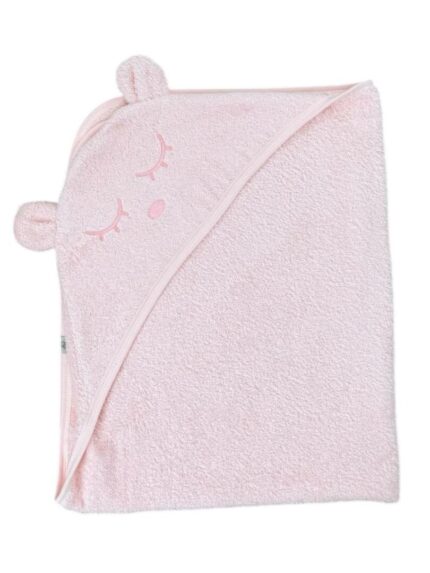 Towel pink bear