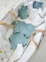 First Baby Wardrobe 30-in-1 "Llamas with turquoise" - Image 8