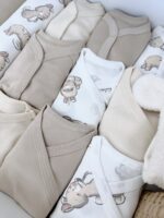 First Baby Wardrobe 30-in-1 "Furry hare with a creamy" - Image 18