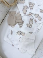 First Baby Wardrobe 30-in-1 "Furry hare with a creamy" - Image 17