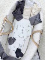 First Baby Wardrobe 30-in-1 "Gray bunnies"
