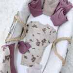 First Baby Wardrobe 30-in-1 "Bambi with raspberries"