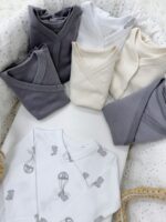 First Baby Wardrobe 30-in-1 "Gray bunnies" - Image 17