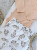 First Baby Wardrobe 30-in-1 "Furry Hare with peach" - Image 8